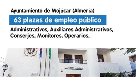 Urgente: Ofertas de empleo en Mojácar, Almería